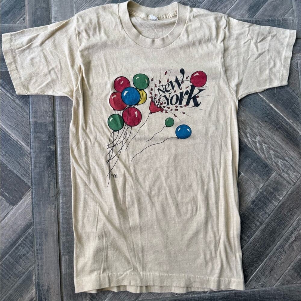 Vintage New York Balloons Graphic T-Shirt | 1980’s